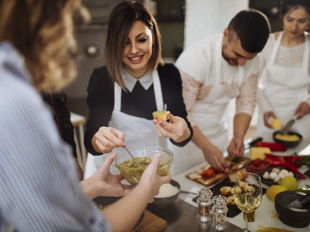 MD Academy culinary professional students